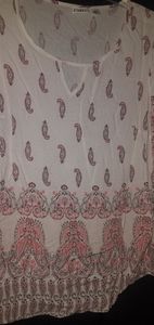 Paisley print blouse